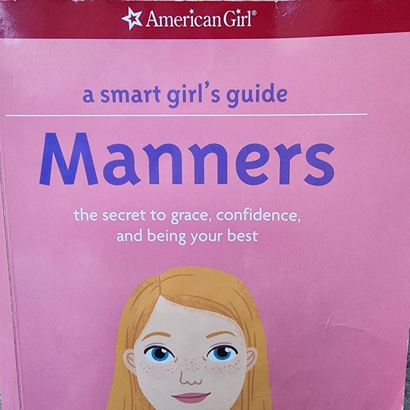 American Girl A Smart Girl's Guide Manners Paperback Book - Picture 2 of 12